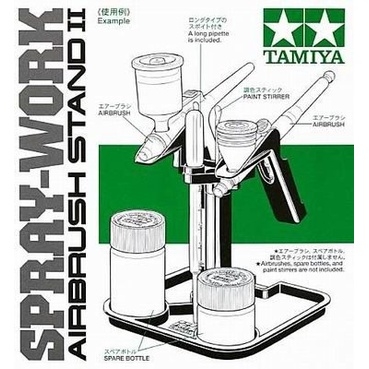 Dụng cụ gác bút sơn mô hình holder Tamiya 74539 Spray Work Airbrush Stand II