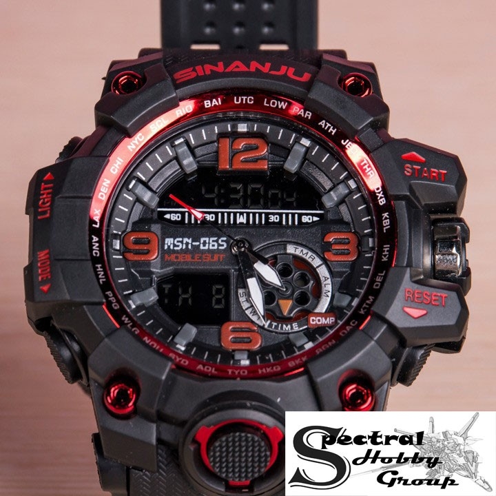 Đồng hồ thể thao nam phong cách Gundam hiệu Power Angel