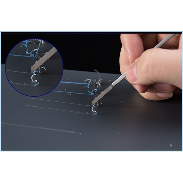 Dụng cụ Kẻ line Chisel Pushing Knife/Craft Border Tool BD0007 High Precision Scribing Tungsten Steel