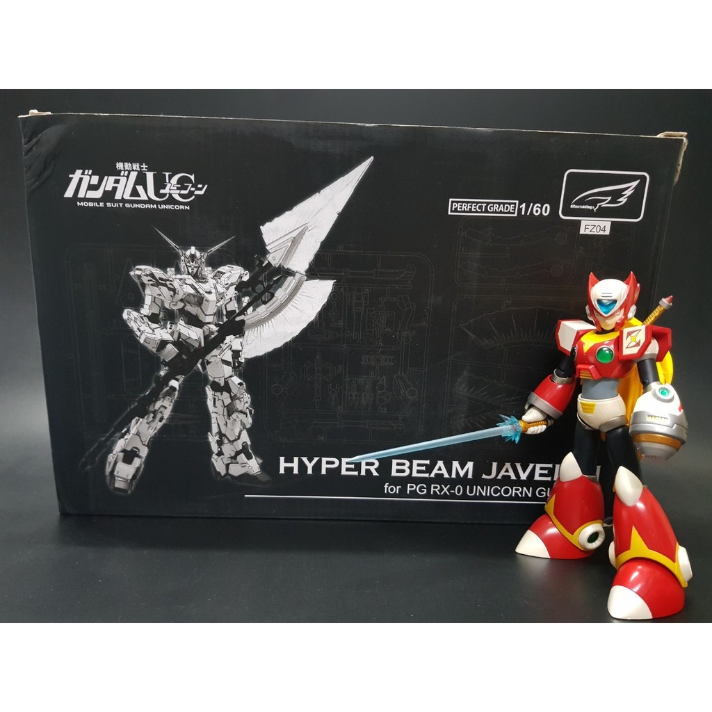 Phụ kiện lắp ráp PG 1/60 HYPER BEAM JAVELIN x2 Tomahawk giáo thương cho gundam Unicorn Banshee Phenex