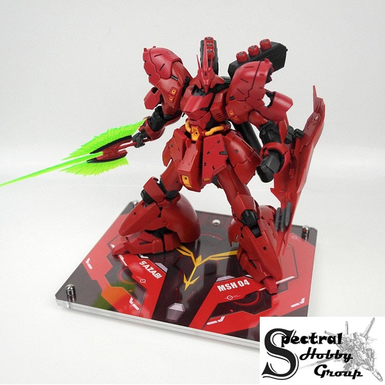 Phụ kiện giá đỡ đế base mica cho RG HG MG Sazabi gundam action base
