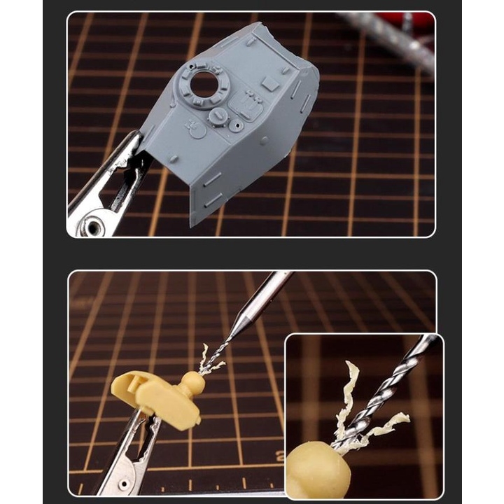 Dụng cụ USTAR mũi khoan mini mô hình 0.1 - 1.0mm UA