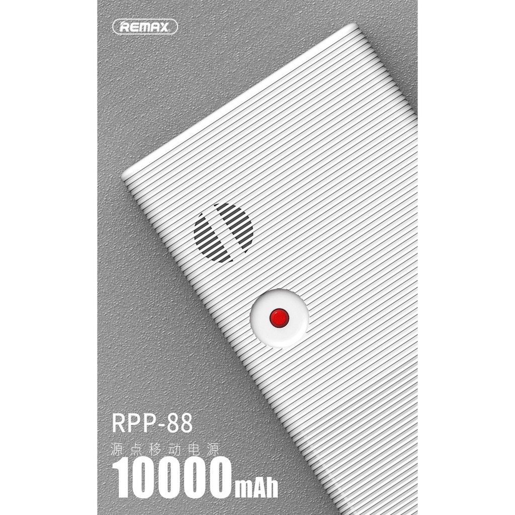 Sạc dự phòng Remax RPP - 88 10.000mAh Power Bank