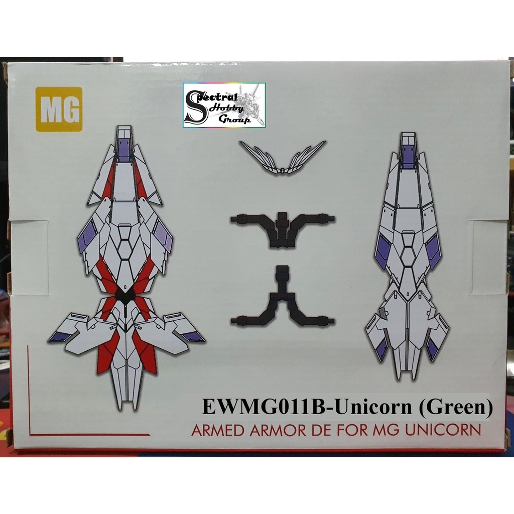 Phụ kiện lắp ráp EW 1/100 mg mgex Full Shield DE Enhanced x2 cho Unicorn Banshee Phenex gundam
