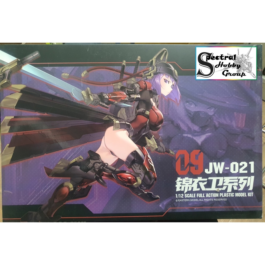 Mô hình lắp ráp Eastern ATKGIRL cẩm y vệ Jin Yi Wei Ji Niang JW021 JW059 Silent Eye Death PA pretty armor
