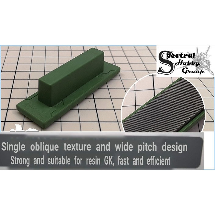 Dụng cụ đánh dũa nhám mịn mô hình MS040 polishing file block coarse medium fine - Tool hobby