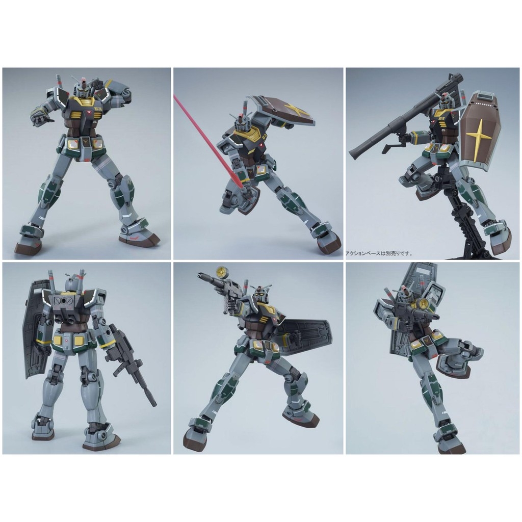 Mô hình lắp ráp HG 1/144 RX-78-2 GUNDAM GUNCANNON GOUF 21st CENTURY REAL TYPE bandai