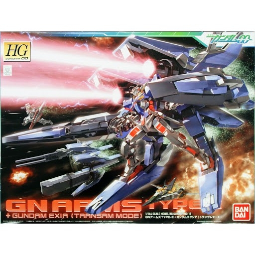 Mô hình lắp ráp HG 1/144 GN Arms Type E + Gundam Exia Transam Mode BANDAI