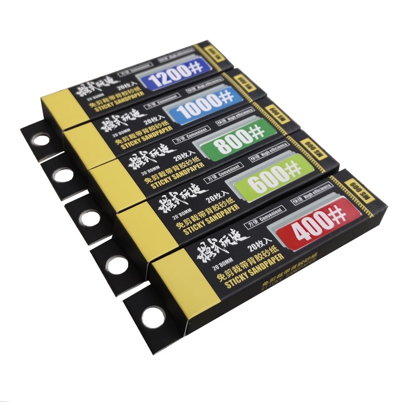 Dụng cụ giấy chà nhám mô hình kèm dính MS009 MS011 Self-adhesive Sandpaper
