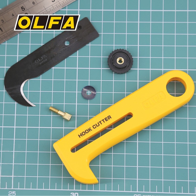 Dụng cụ mô hình kĩ thuật dao cắt bìa rạch giấy OLFA Sickle Craft Knife HOK-1