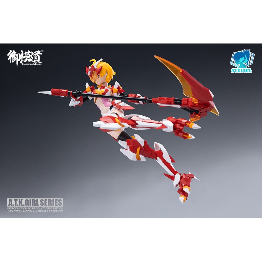 Mô hình lắp ráp Figure ATKGIRL 07 Four Saint sacred beasts Suzaku - Eastern Model