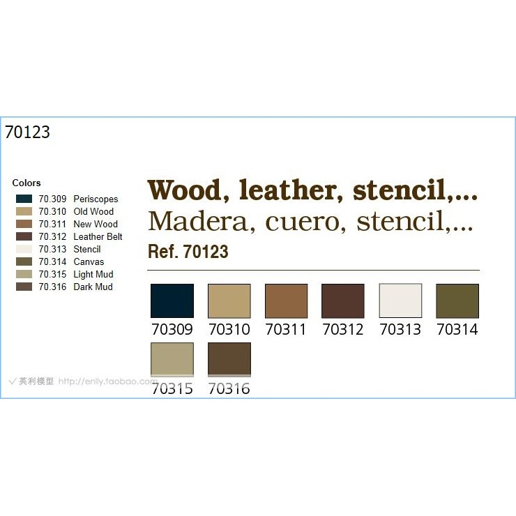 Bộ sơn AV Vallejo model color set 8 color màu quân sự màu da skintone các loại ...