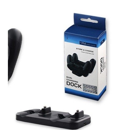 Dock sạc kiêm kệ đỡ cho tay cầm chơi game PS4 Slim / Pro - CONTROLLER CHARGING STAND