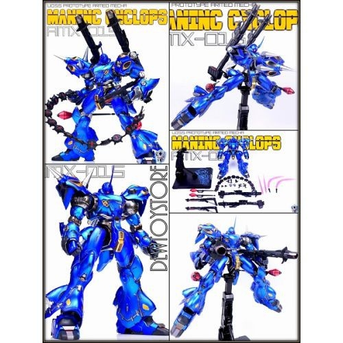 Mô hình Moshow 1/72 Maninc Cyclops Kampfer AMX-01S Breaker MB Metal Build