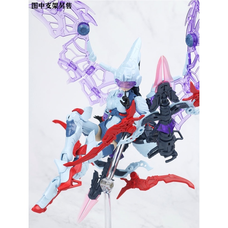 Mô hình lắp ráp SUYATA 1/12 Angela Hunter Poem HP002 Pretty Armor Girl PA (Kèm moto)