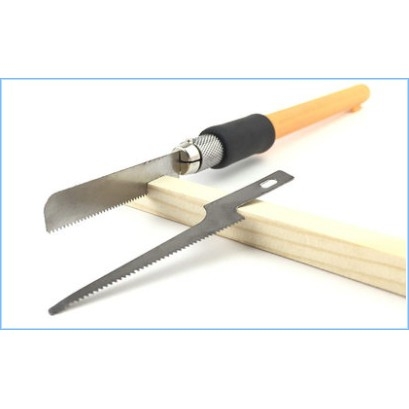 Dụng cụ Dao blade mini / Cưa tay hand saw mini kèm cán holder đa năng cho mô hình MANWAH