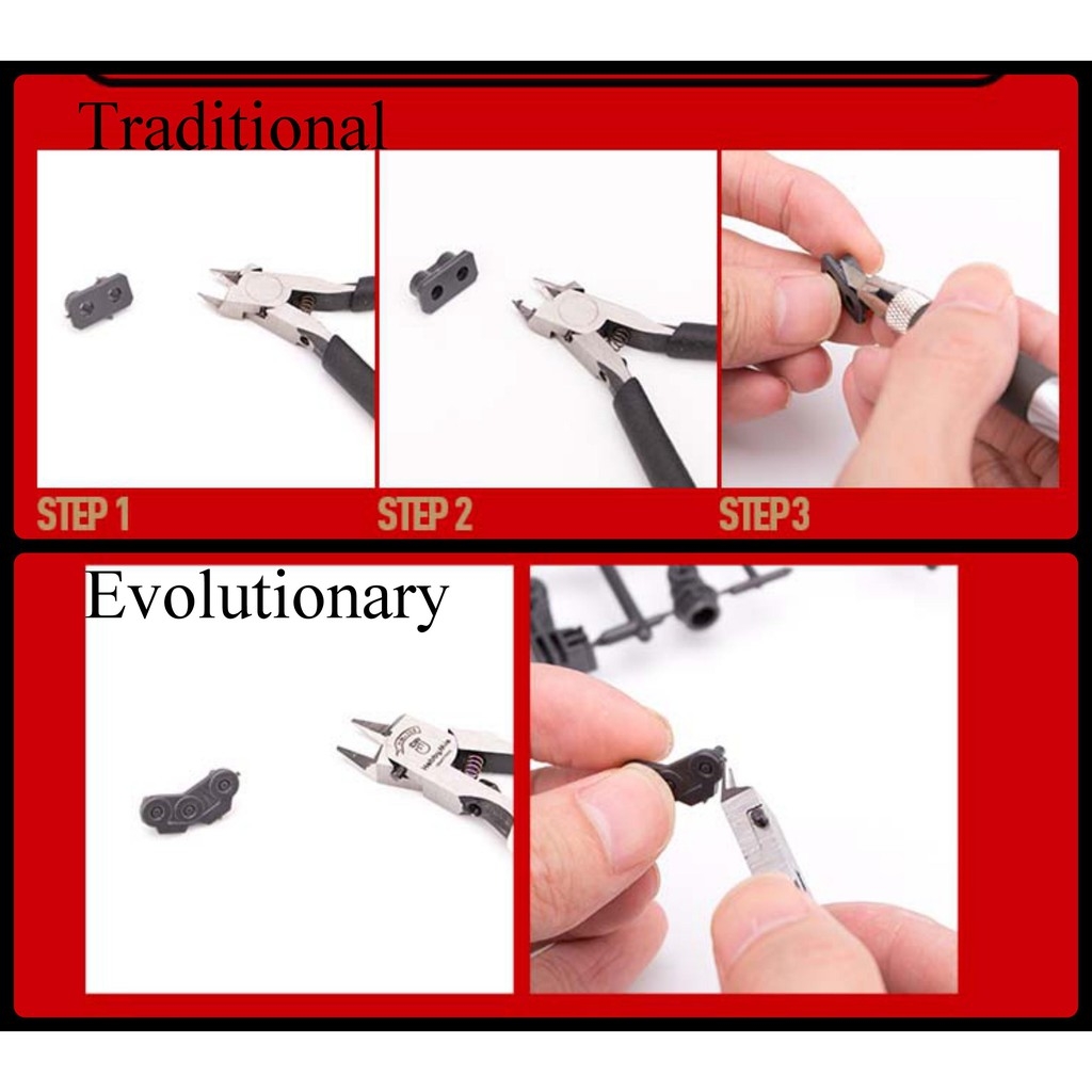 Dụng cụ HOBBY MIO Kìm cắt mô hình HM108 Ultra Thin Blade Nipper plastic