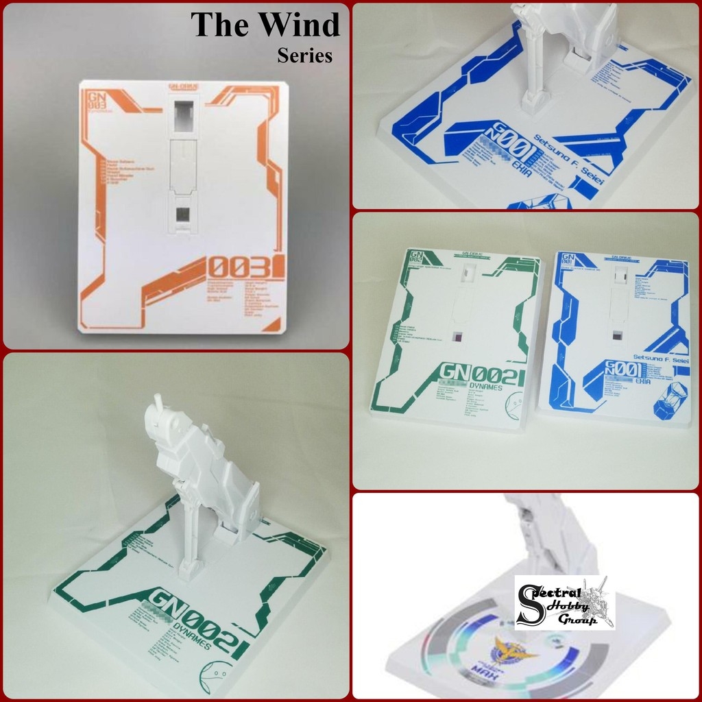 Đế giá đỡ mô hình Action Base MB gundam 00 7s 00Q Qan 00XN Raiser Exia Dynames Kyrios Virtue Astraea Avalanche Series