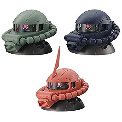 Mô hình Gunpla EXCEED MODEL HEAD Zaku red green bandai
