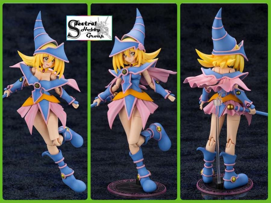 Mô hình lắp ráp Cross Frame Girl Dark Magician Girl Yu Gi Oh CFG Kotobukiya