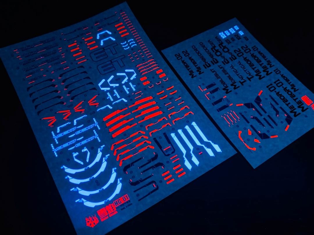 Decal nước Meteor Seed HG RG các loại - FS