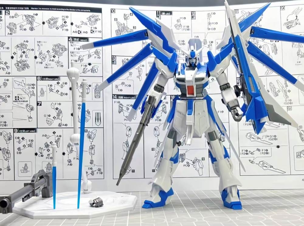 Mô hình lắp ráp HG 1/144 Rx-93-2 Hi-Nu Vrabe Gundam Xingfeng (base + decal)
