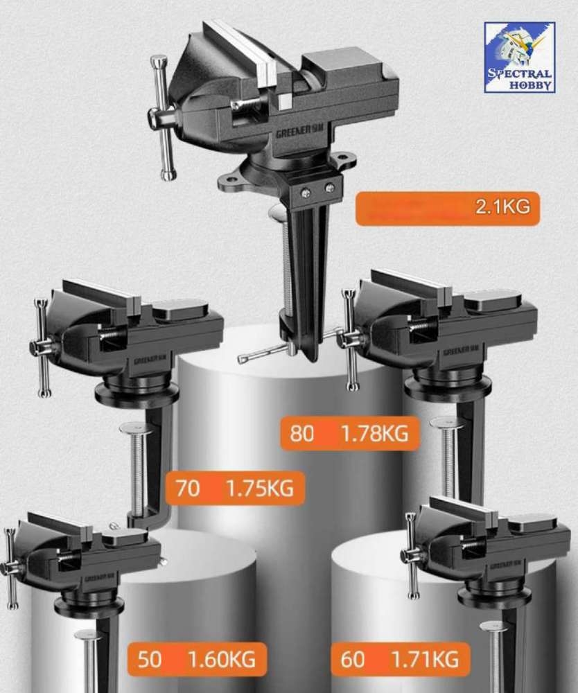 Dụng cụ Eto kẹp kèm đe Greener Mini Bench Dual-Purpose Table Clamp-on Vise With 360