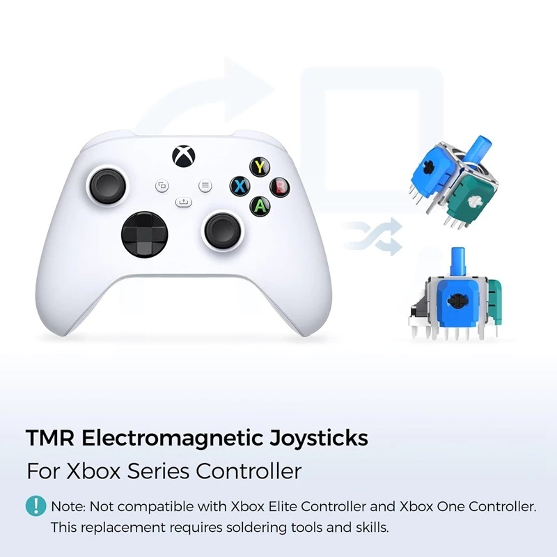 Cần điều khiển chống trôi điện từ  AKNES × HALLPI TMR magnetic resistance Hall effect joystick PS4/PS5/XBOX