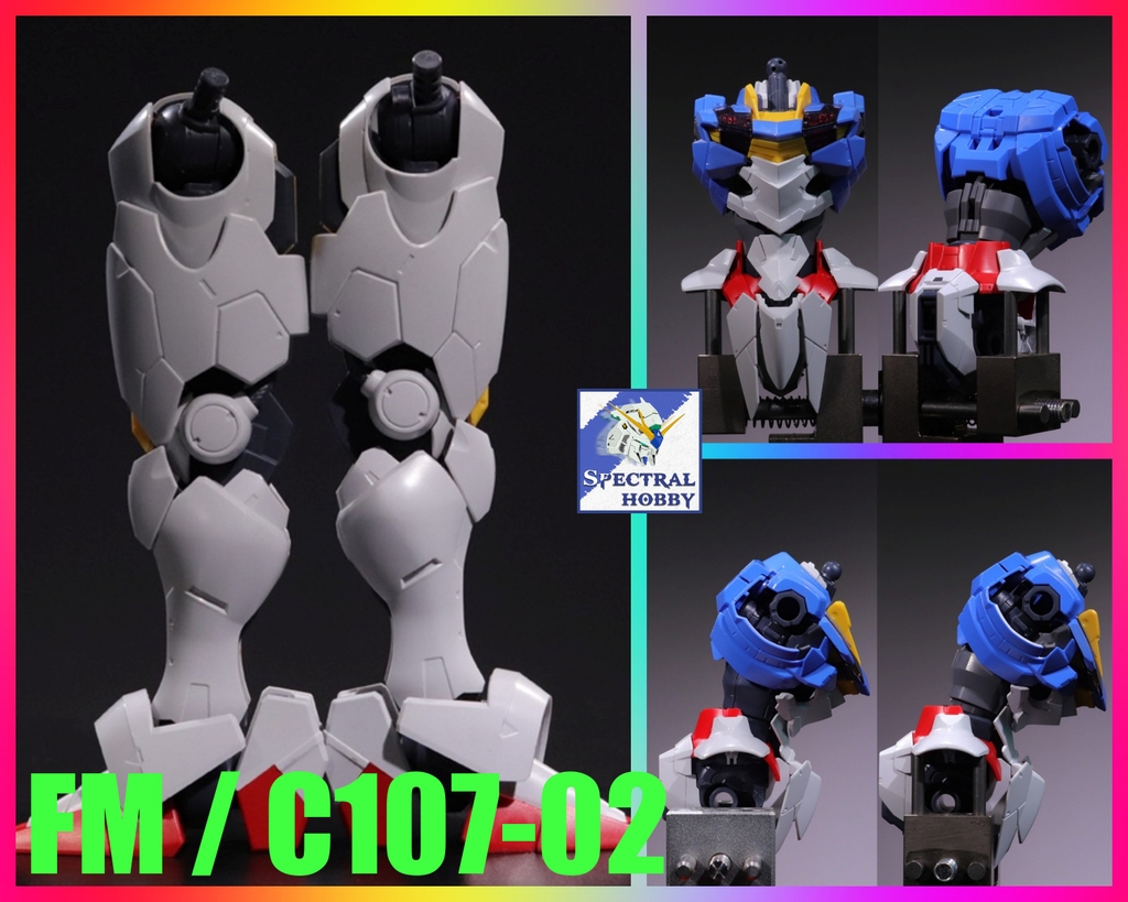 Phụ kiện mô hình độ mod cho HG FM Gundam Aerial cao và linh hoạt hơn Internal Structure