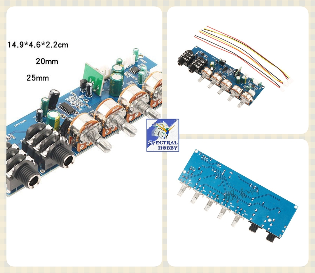 Mạch âm thanh echo karaoke PT2399 Tạo Vang OP275 12V cao cấp microphone amplifier board reverberation
