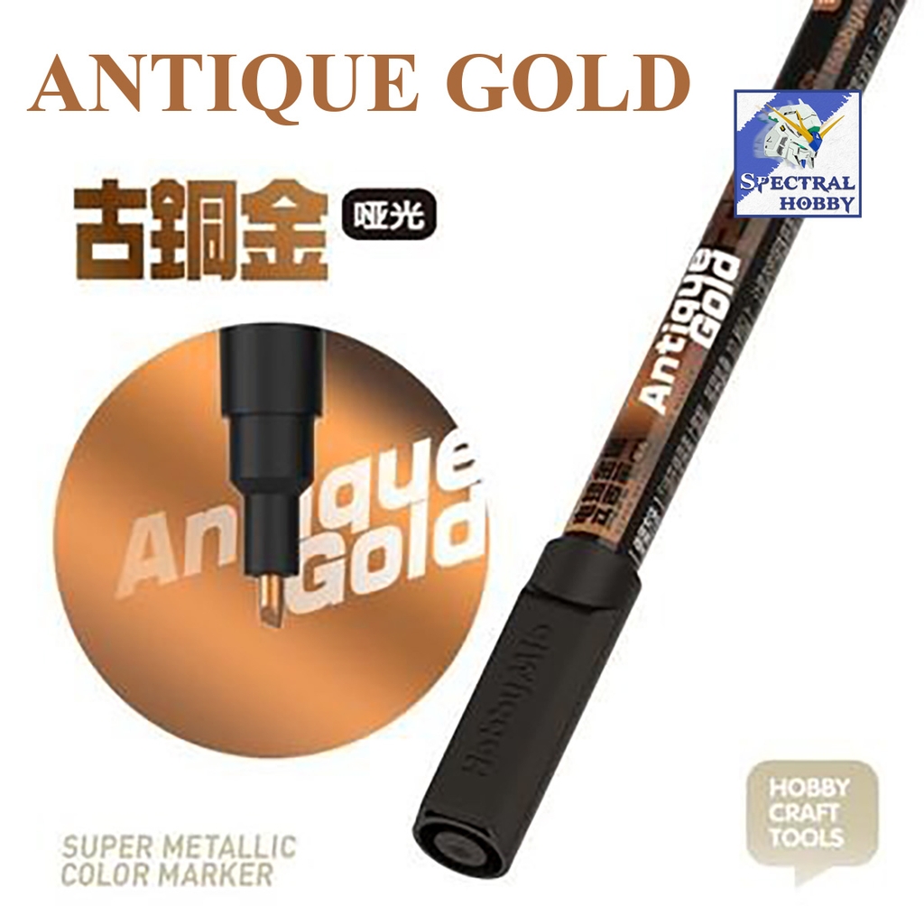 Bút sơn mô hình Hobby Mio Super metallic Gold Chrome silver Paint Color Pen Gundam marker