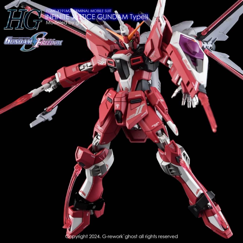 Decal nước HG Infinite Justice Type 2 các loại