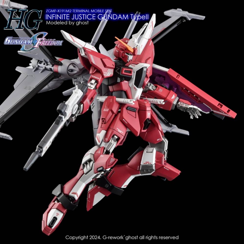 Decal nước HG Infinite Justice Type 2 các loại