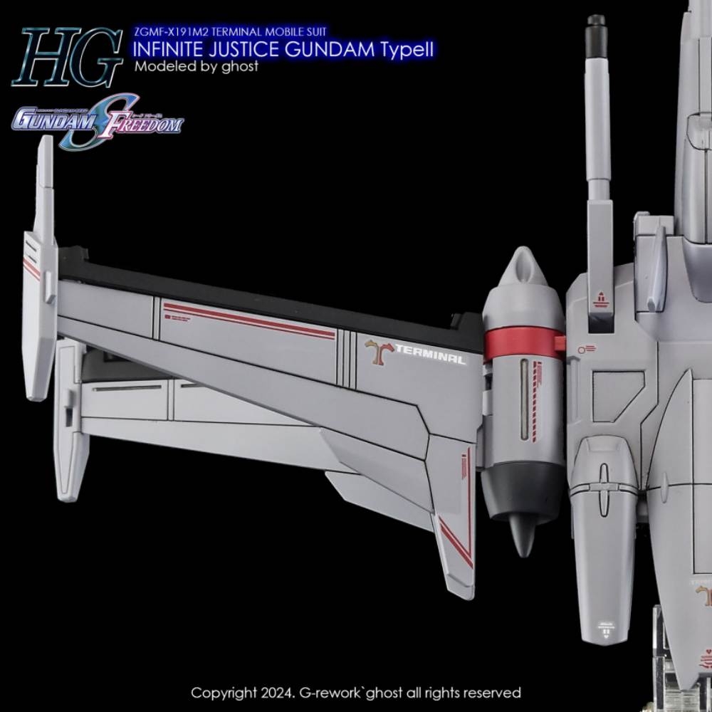 Decal nước HG Infinite Justice Type 2 các loại