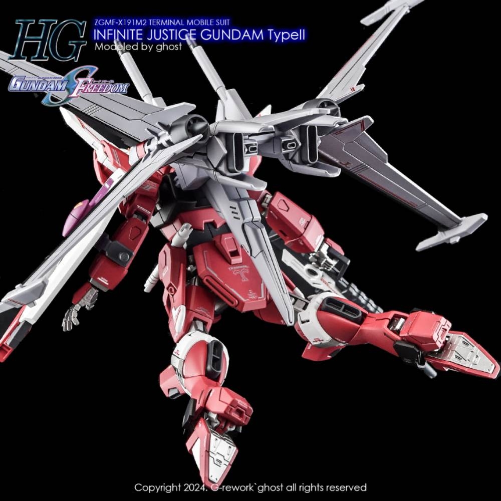 Decal nước HG Infinite Justice Type 2 các loại