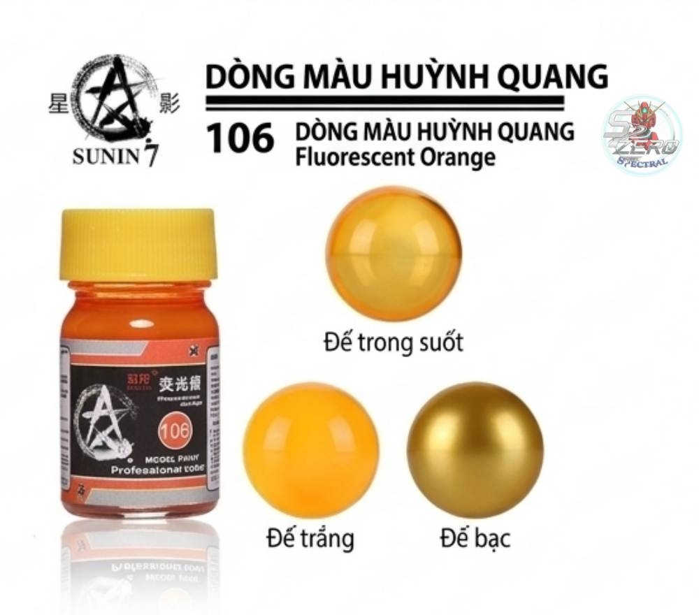 Sơn Sunin Huỳnh Quang Fluorescent Color S101-S108