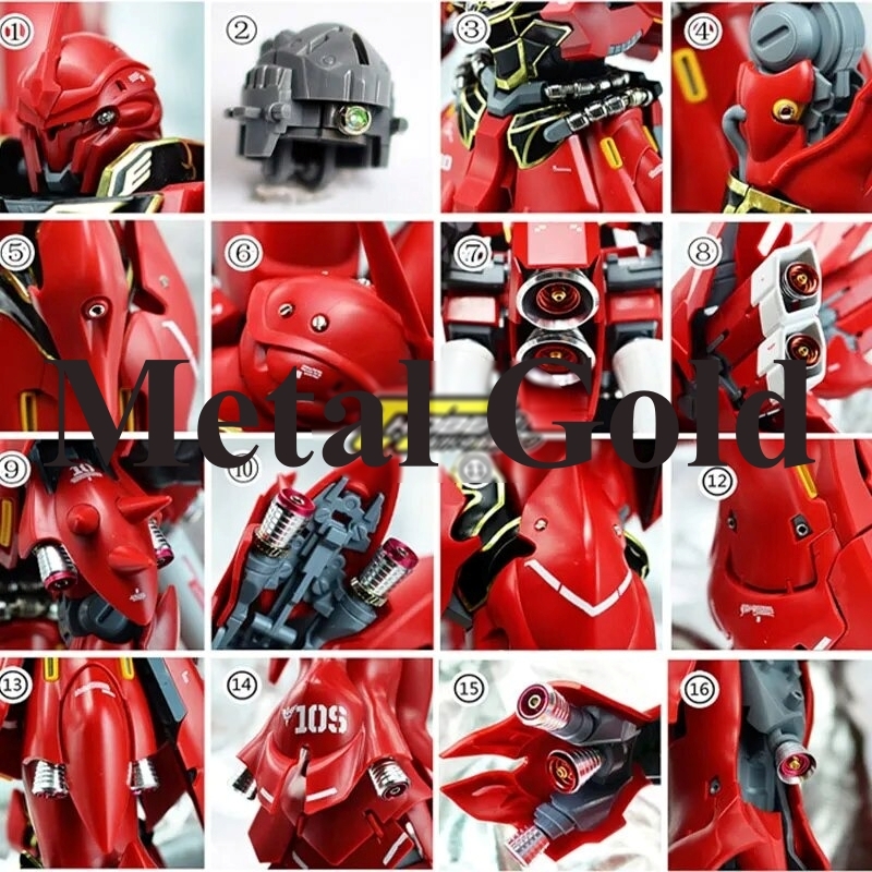 Bộ set độ custom metal part cho MG 1/100 Sinanju metal part suit