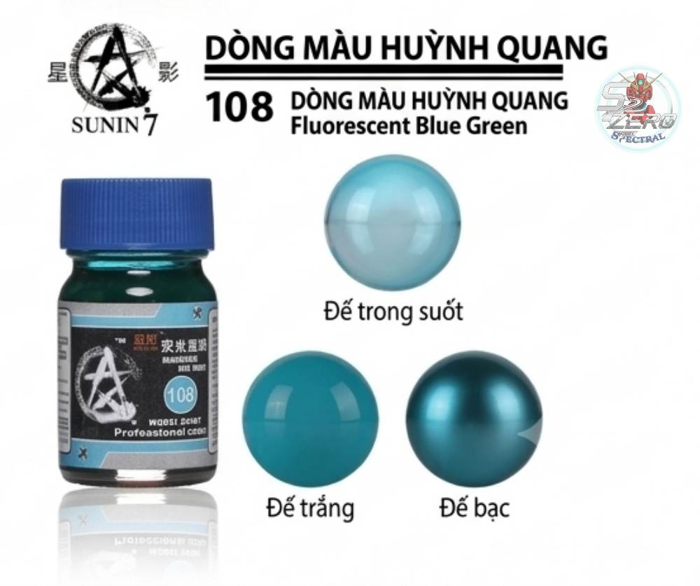 Sơn Sunin Huỳnh Quang Fluorescent Color S101-S108