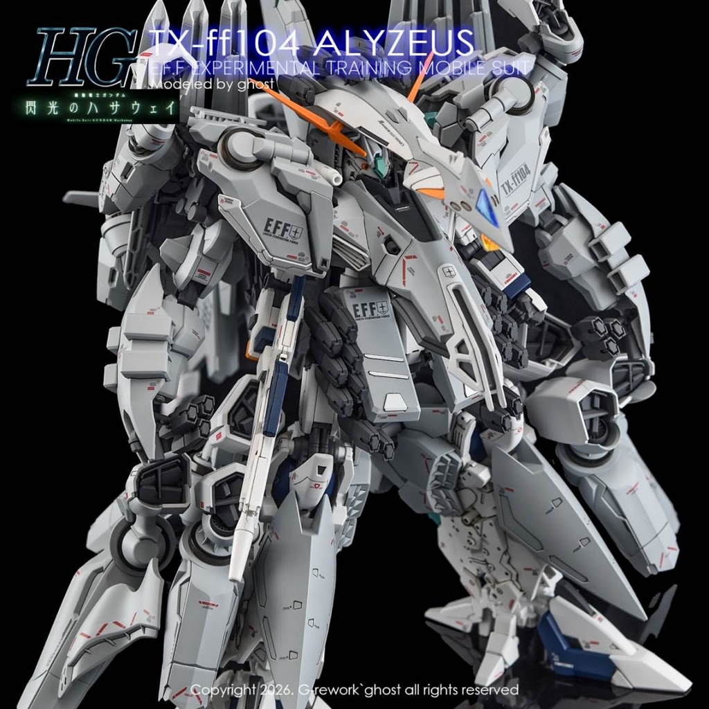 Decal nước HG ALYZEUS TX-FF104