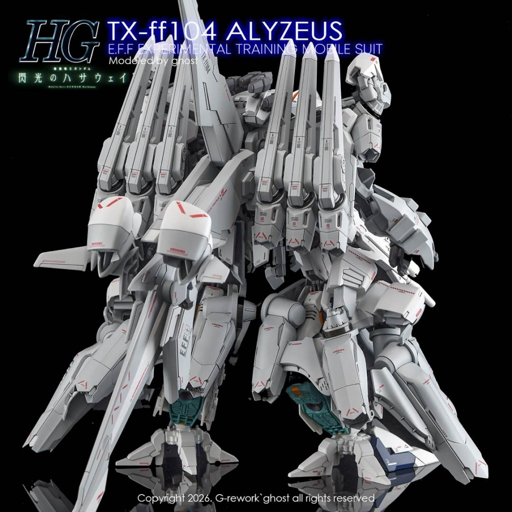 Decal nước HG ALYZEUS TX-FF104