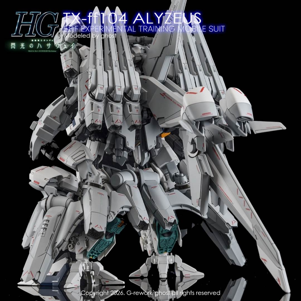 Decal nước HG ALYZEUS TX-FF104