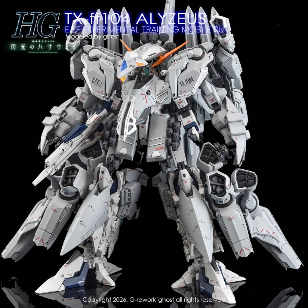 Decal nước HG ALYZEUS TX-FF104