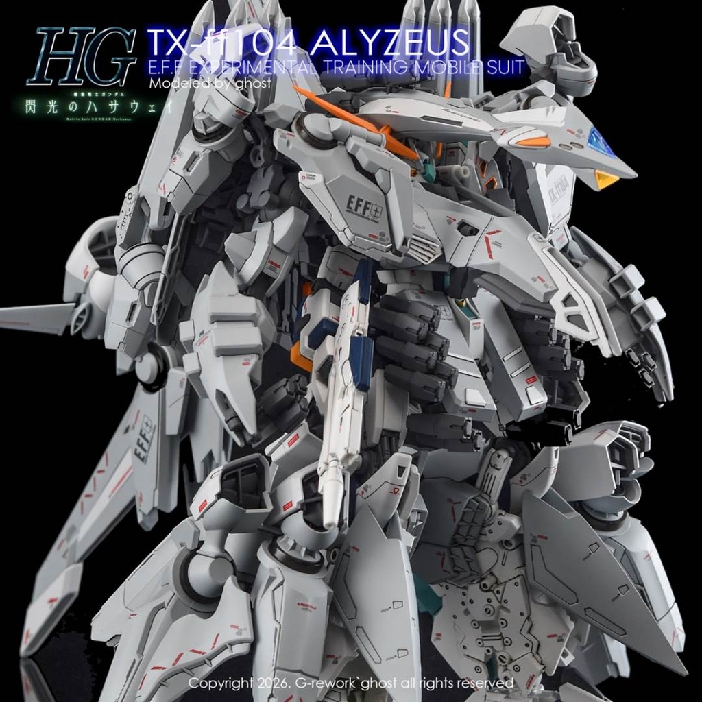 Decal nước HG ALYZEUS TX-FF104