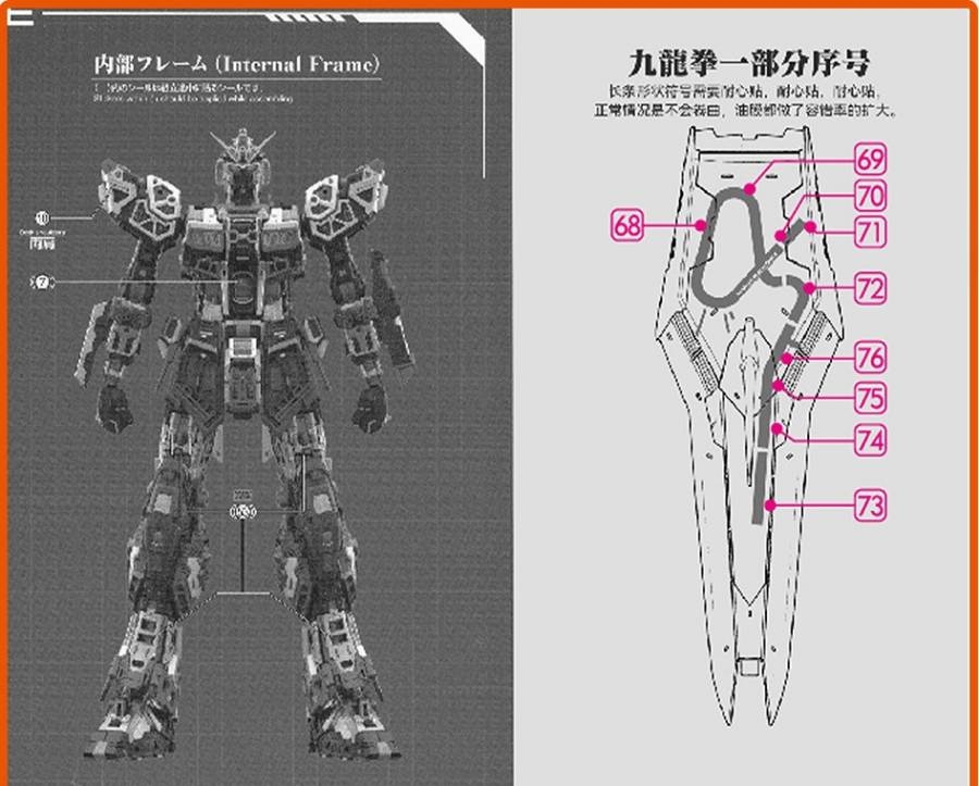Decal nước PGU UNLEASHED RX93 NU gundam water sticker