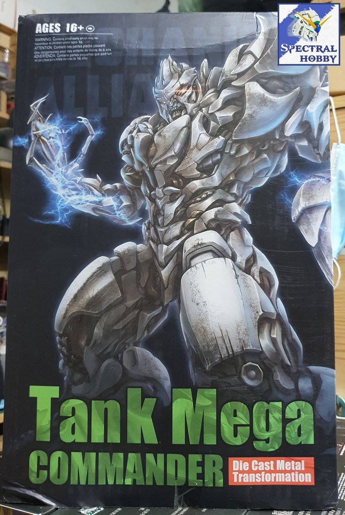 Mô hình Transformer Black Mamba LS06 Tank Mega Commander Granville S [sp cực chất và đẹp]