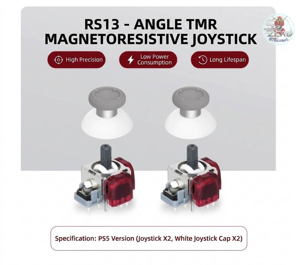 Cần điều khiển chống trôi điện từ GINFULL RS13 Angle TMR MagnetoResistance Joystick