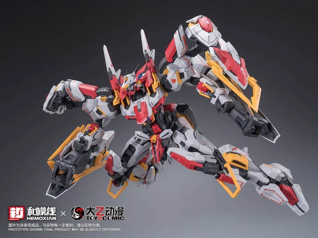 Mô hình lắp ráp 1/100 Zodiac Royal Guardian Baffarion Bull Machine Hemoxian x Toyscomic