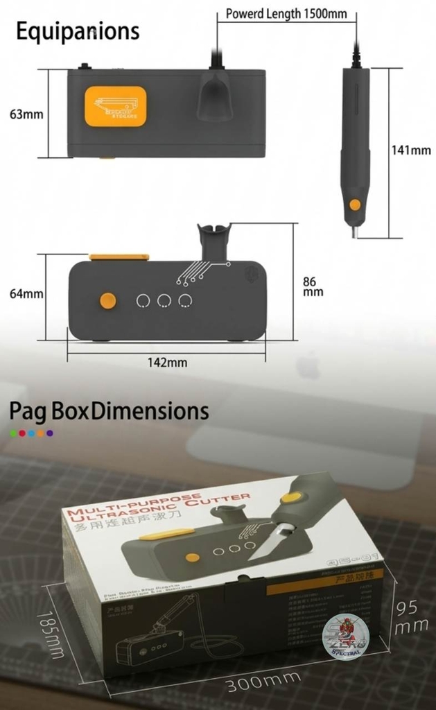 Dao cắt siêu âm Multi-purpose Utrasonic Cutter QS-01