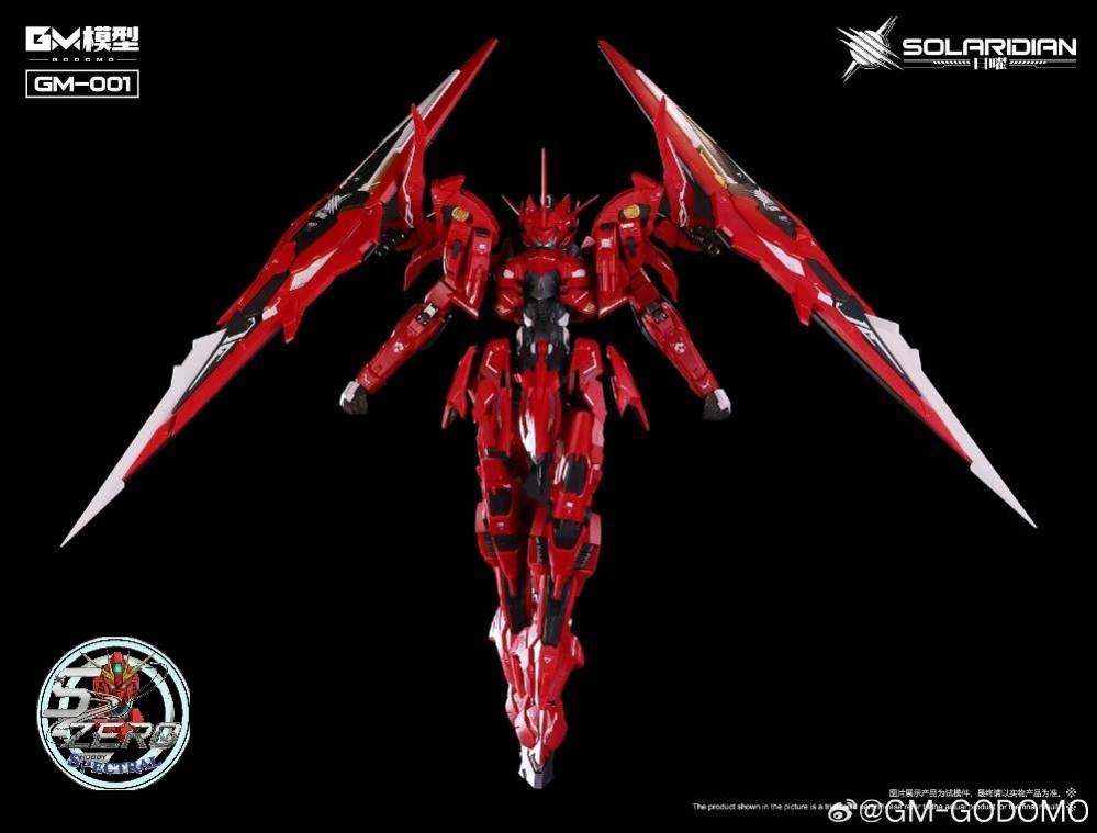 Mô hình lắp ráp MG 1/72 Solaridian Nhật diệu GM GODOMO GM-001 metal frame