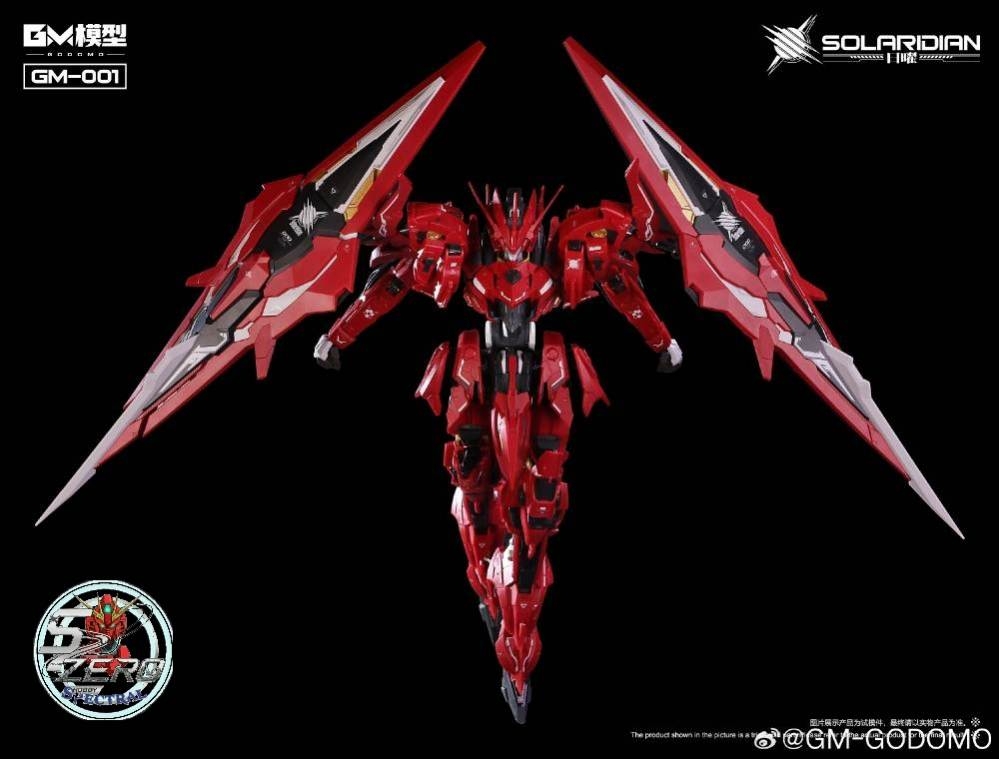 Mô hình lắp ráp MG 1/72 Solaridian Nhật diệu GM GODOMO GM-001 metal frame